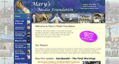 Desktop Screenshot of marysmedia.org